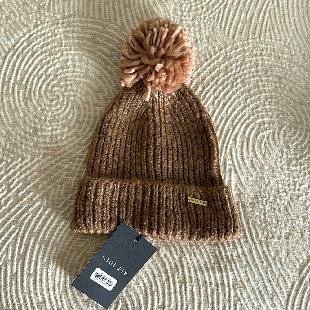Gigi Pip Pom Beanie